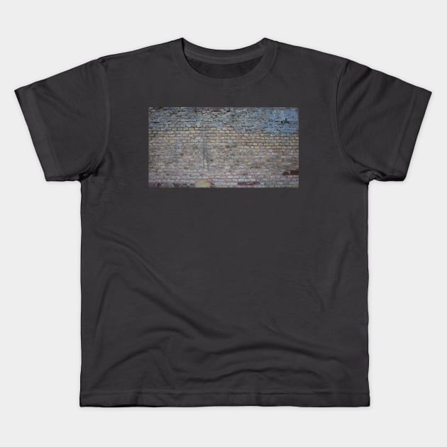 vintage brick masonry Kids T-Shirt by 1STunningArt